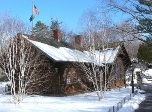 cottage snow